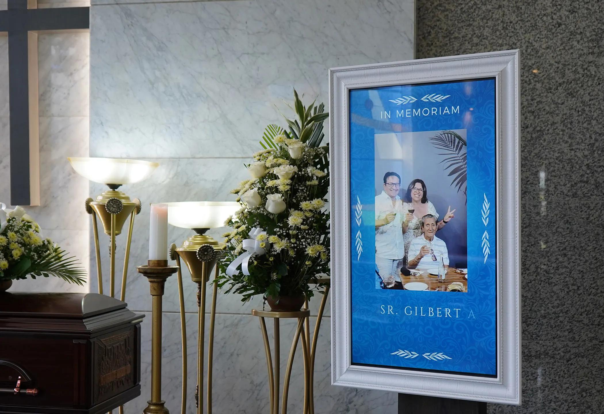 Foto caballete digital